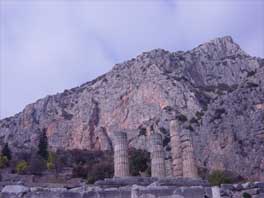 greek god apollo - temple of apollo