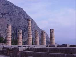 greek god apollo - temple of apollo
