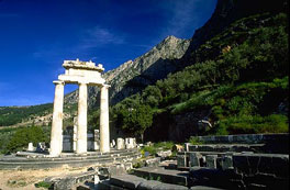 ancient greece - delphi tholos