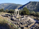 View of the Tholos-delphic oracle